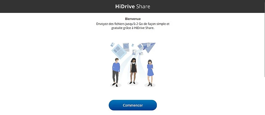HiDrive Share de IONOS Image: HiDrive Share de IONOS