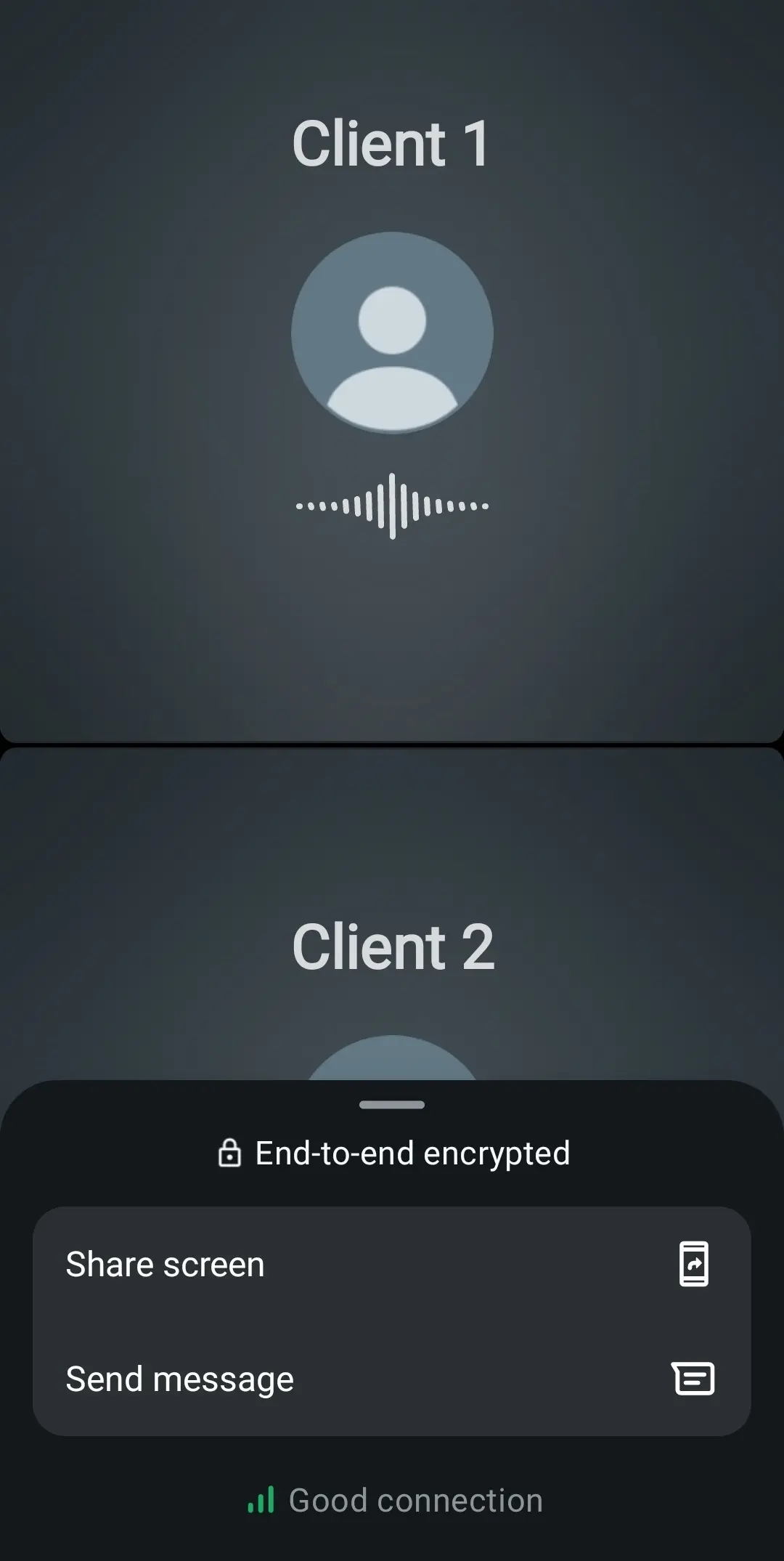 Affichage d’un appel de groupe WhatsApp en cours dans un groupe existant Image: Affichage d’un appel de groupe WhatsApp en cours dans un groupe existant