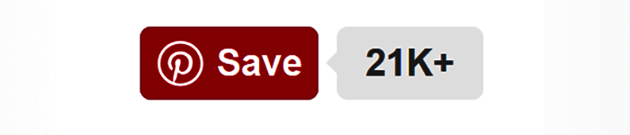 Le bouton Save de Pinterest