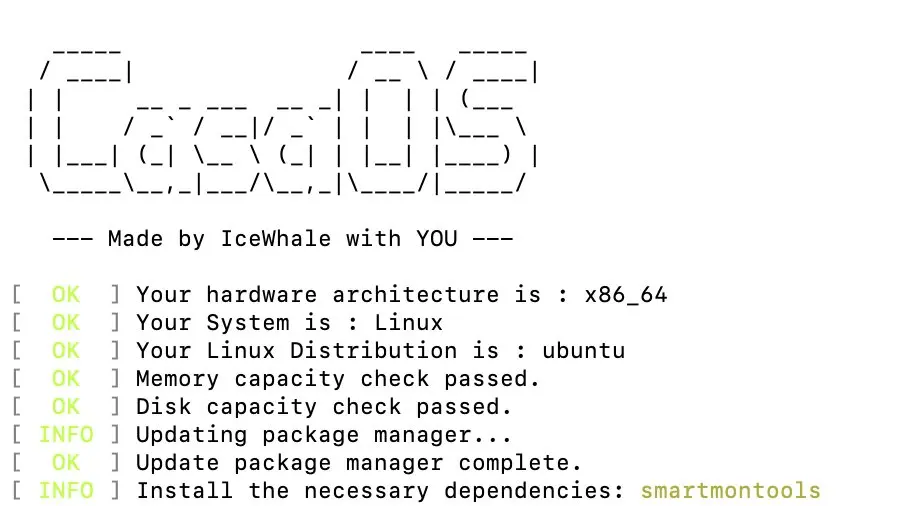 Installer CasaOS Image: Installer CasaOS