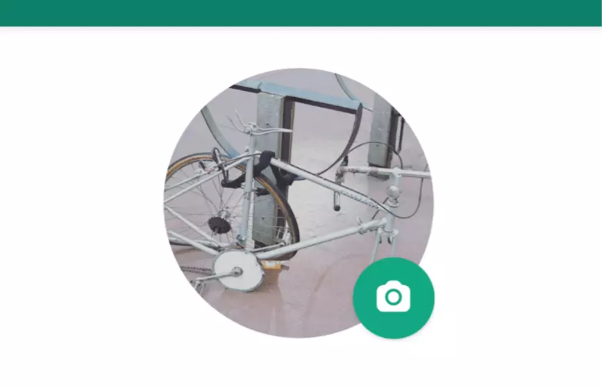 Image: Capture d’écran d’une page de profil WhatsApp