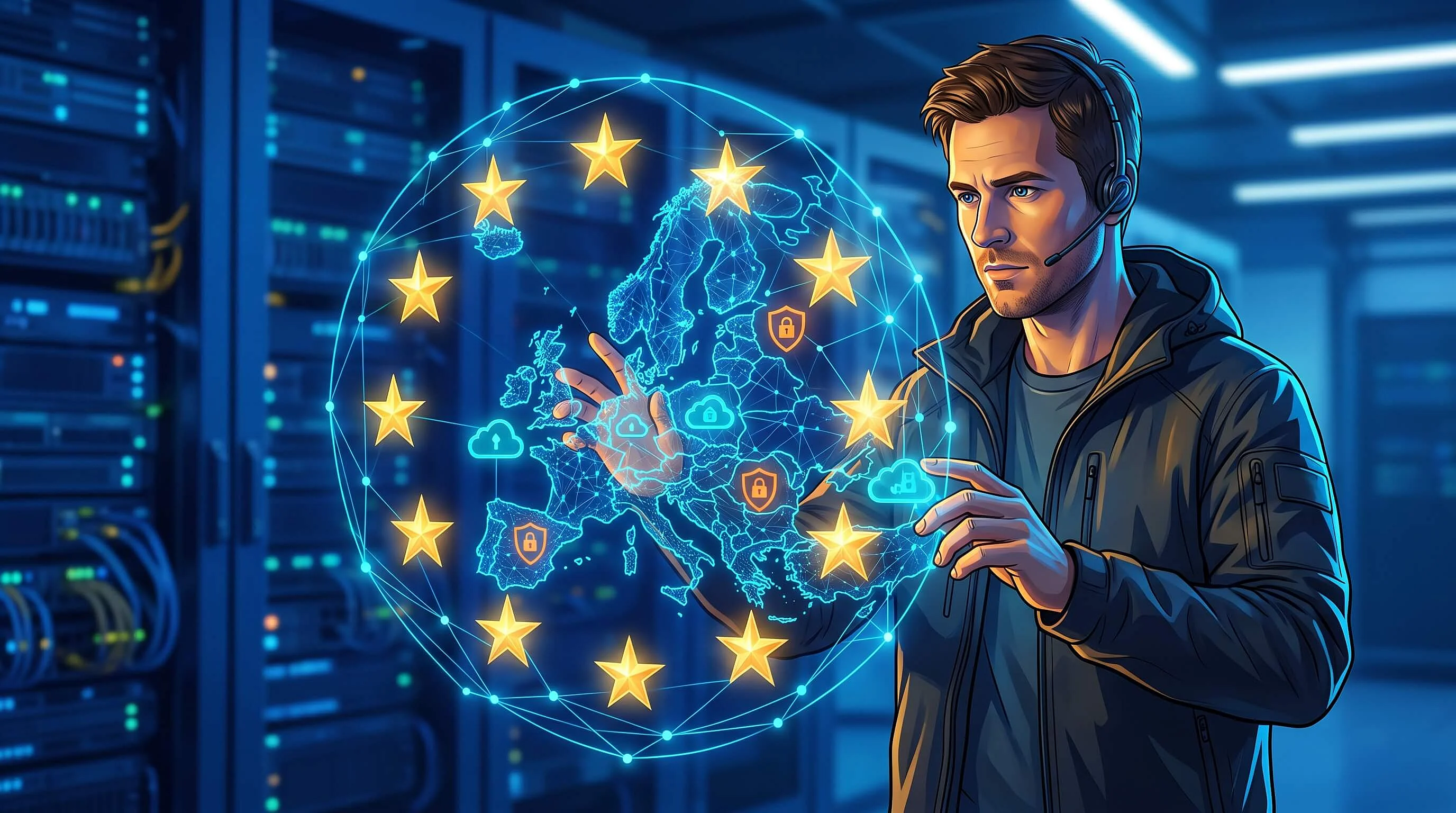 Image: Gaia-X : le projet numérique européen