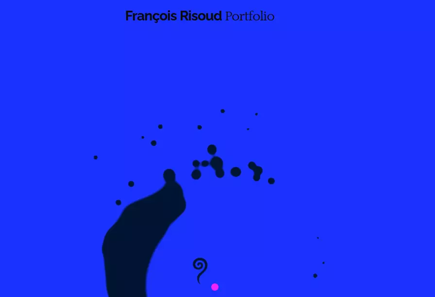 Portfolio Francois Risoud : page d’accueil Image: Portfolio Francois Risoud : page d’accueil