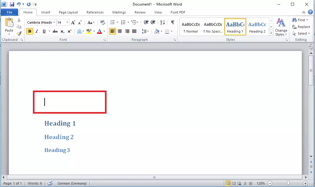 Image: Microsoft Word 2016
