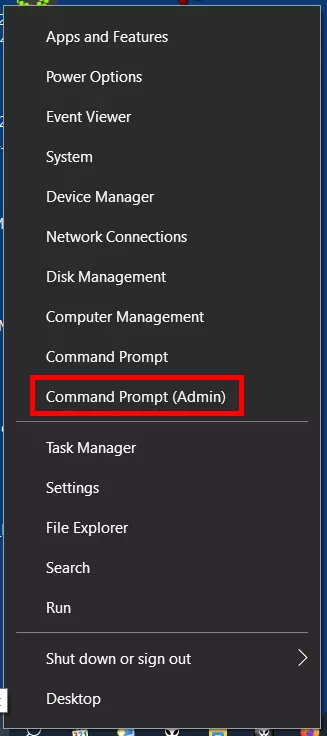 Démarrage de Netcat avec des droits d’administrateur