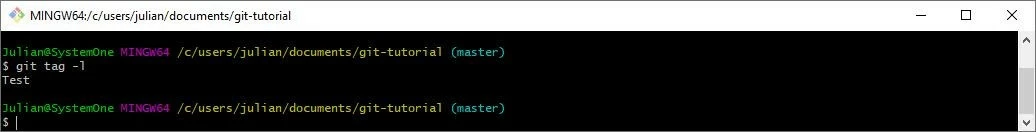 Image: Tutoriel Git : liste des balises disponibles pour le répertoire