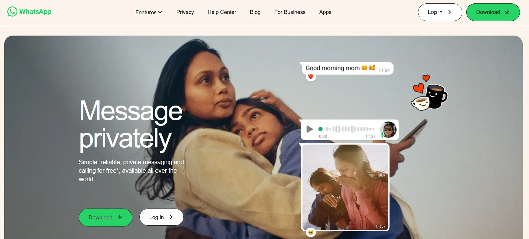 Image: Capture d&rsquo;&eacute;cran de WhatsApp