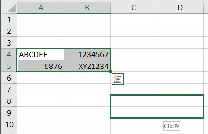 Image: Excel : déplacer leExcel : déplacer les cellules jusqu’à l’emplacement choisis cellules jusqu’à l’emplacement choisi