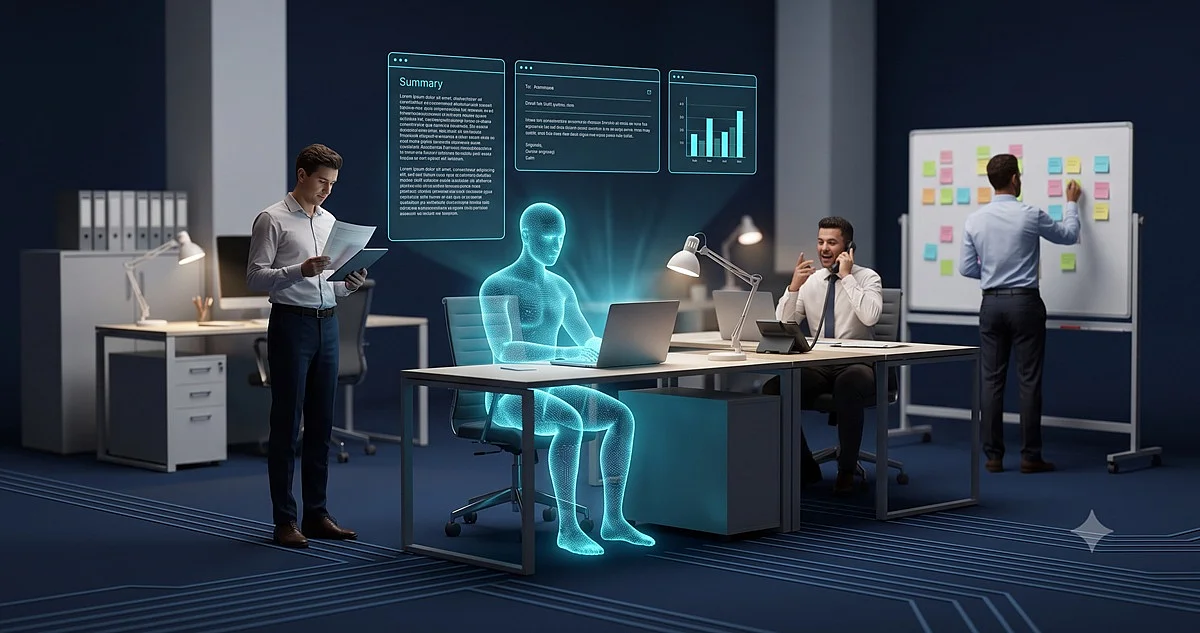 Qu’est-ce qu’un employé IA et comment les entreprises peuvent-elles l’utiliser ? Image: Qu’est-ce qu’un employé IA et comment les entreprises peuvent-elles l’utiliser ?
