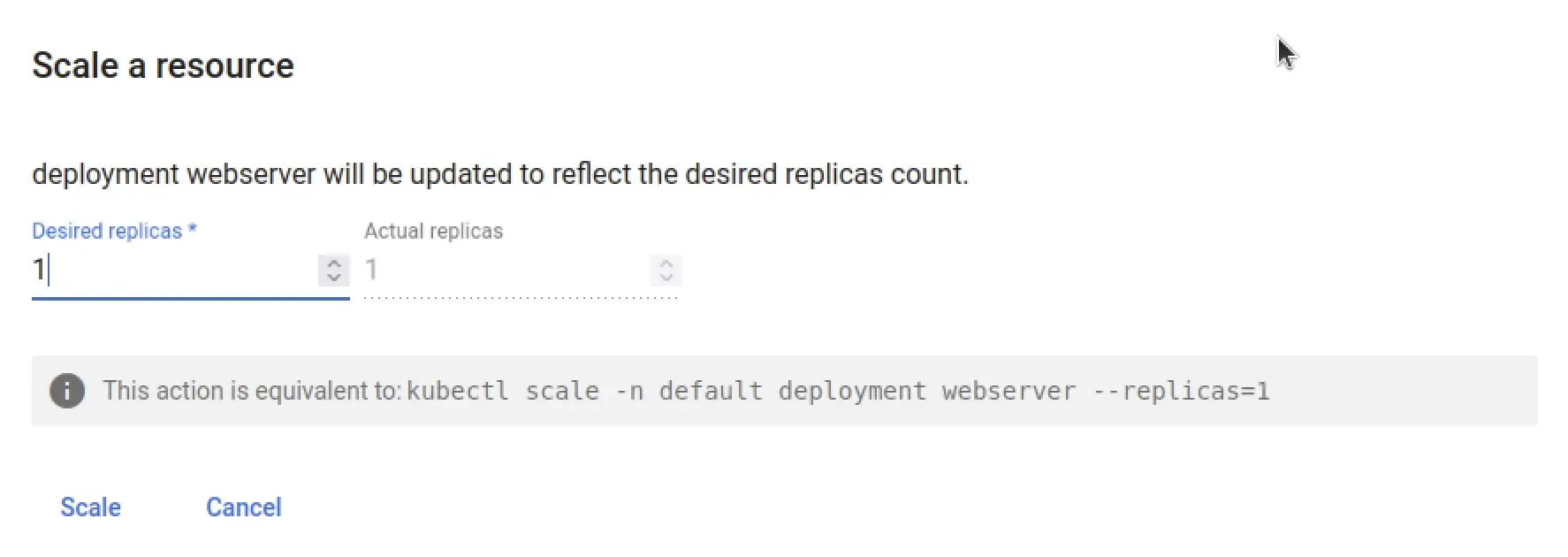 Image: Mise à l’échelle d’un déploiement dans Kubernetes