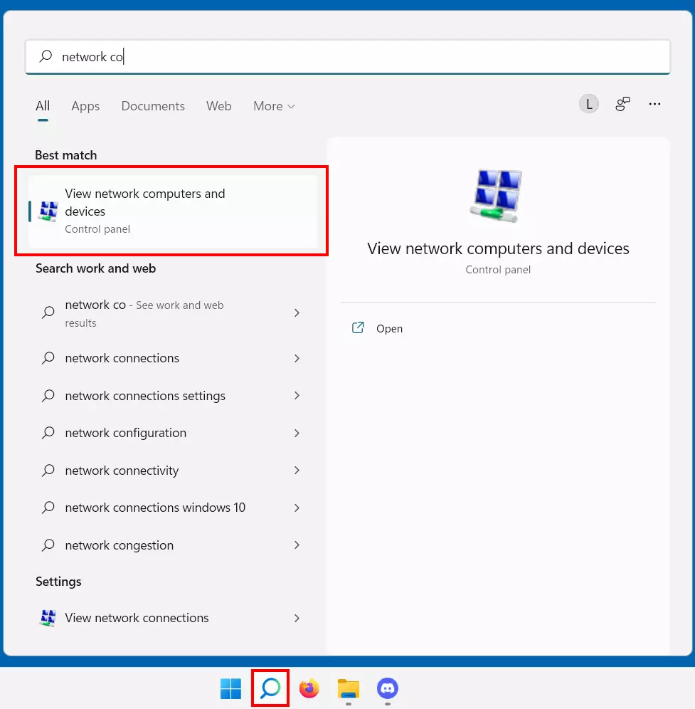 Image: Windows 11 : recherche de connexions réseau