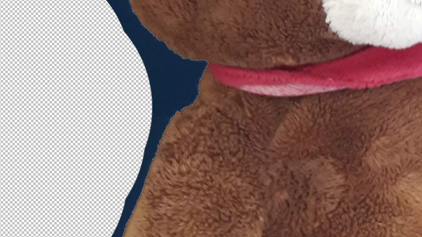 Image: Paint.NET: outil « baguette magique » en pratique