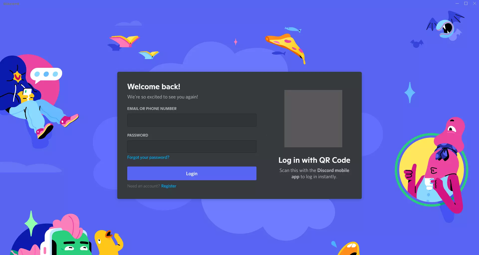 Image: Lancez Discord et connectez-vous à votre compte