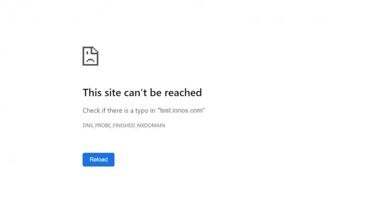 Google Chrome : DNS_PROBE_FINISHED_NXDOMAIN Image: Google Chrome : DNS_PROBE_FINISHED_NXDOMAIN