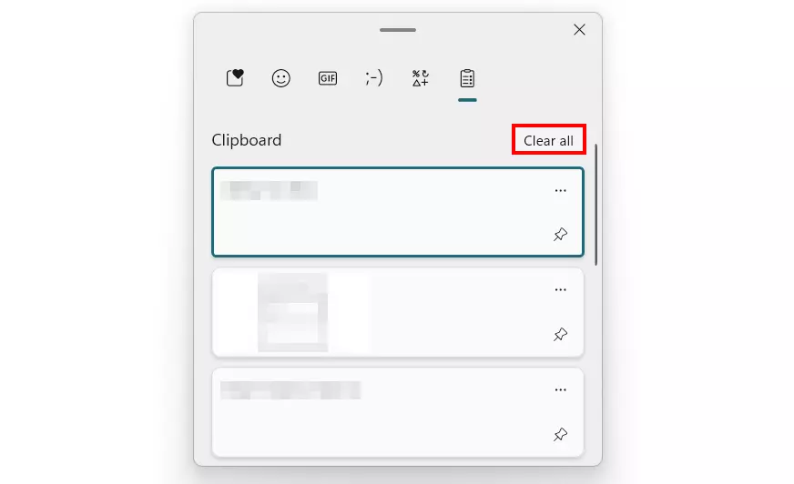 Image: Windows 11 : effacer l’historique du presse-papiers