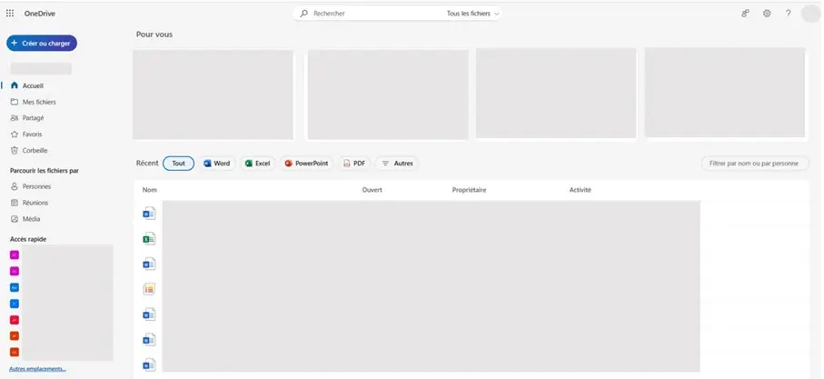 Image: Capture d’écran OneDrive