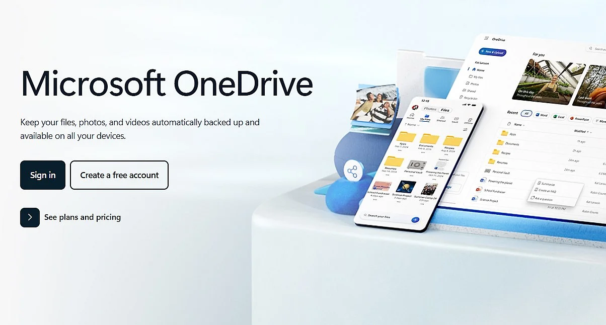 OneDrive, le stockage Cloud de Microsoft Image: OneDrive, le stockage Cloud de Microsoft