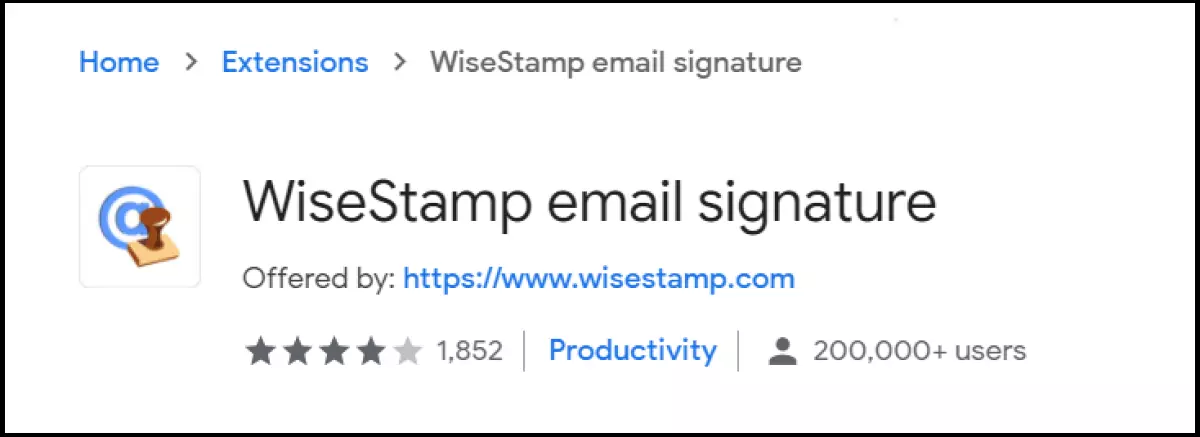 Image: WiseStamp permet de créer des signatures électroniques entièrement personnalisées avec une photo, des textes et d’autres données personnelles