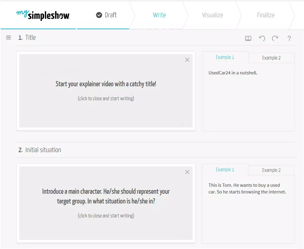 Image: Capture d’écran de mysimpleshow