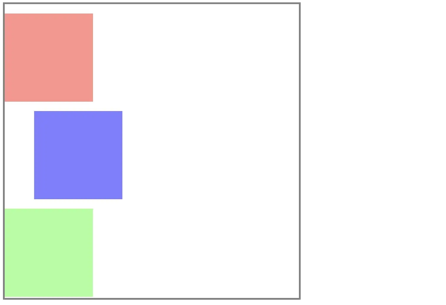 Positionnement relatif à partir du flux naturel des éléments Image: Positionnement relatif à partir du flux naturel des éléments