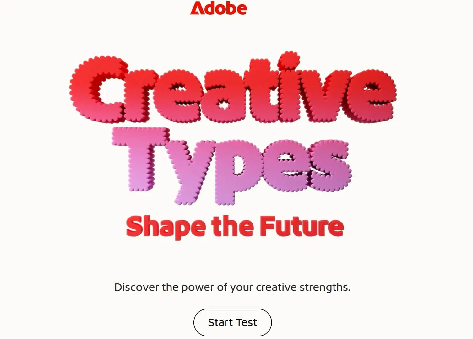 Image: Microsite d&rsquo;Adobe : Creative Types