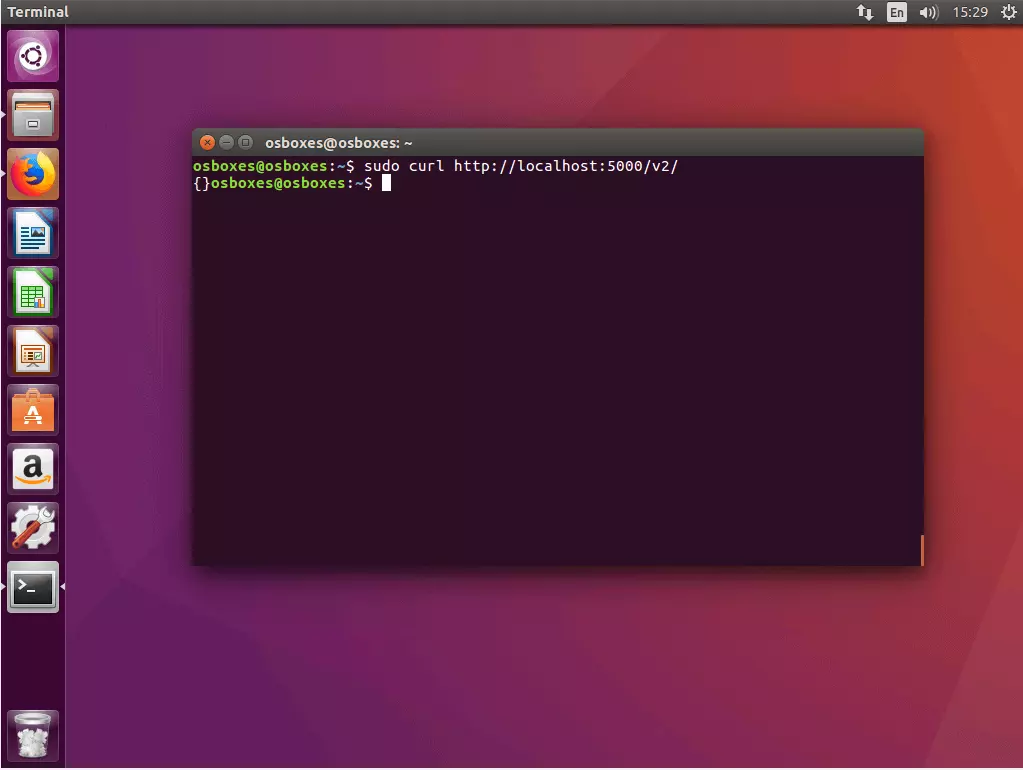 Image: La commande « curl » dans le terminal Ubuntu