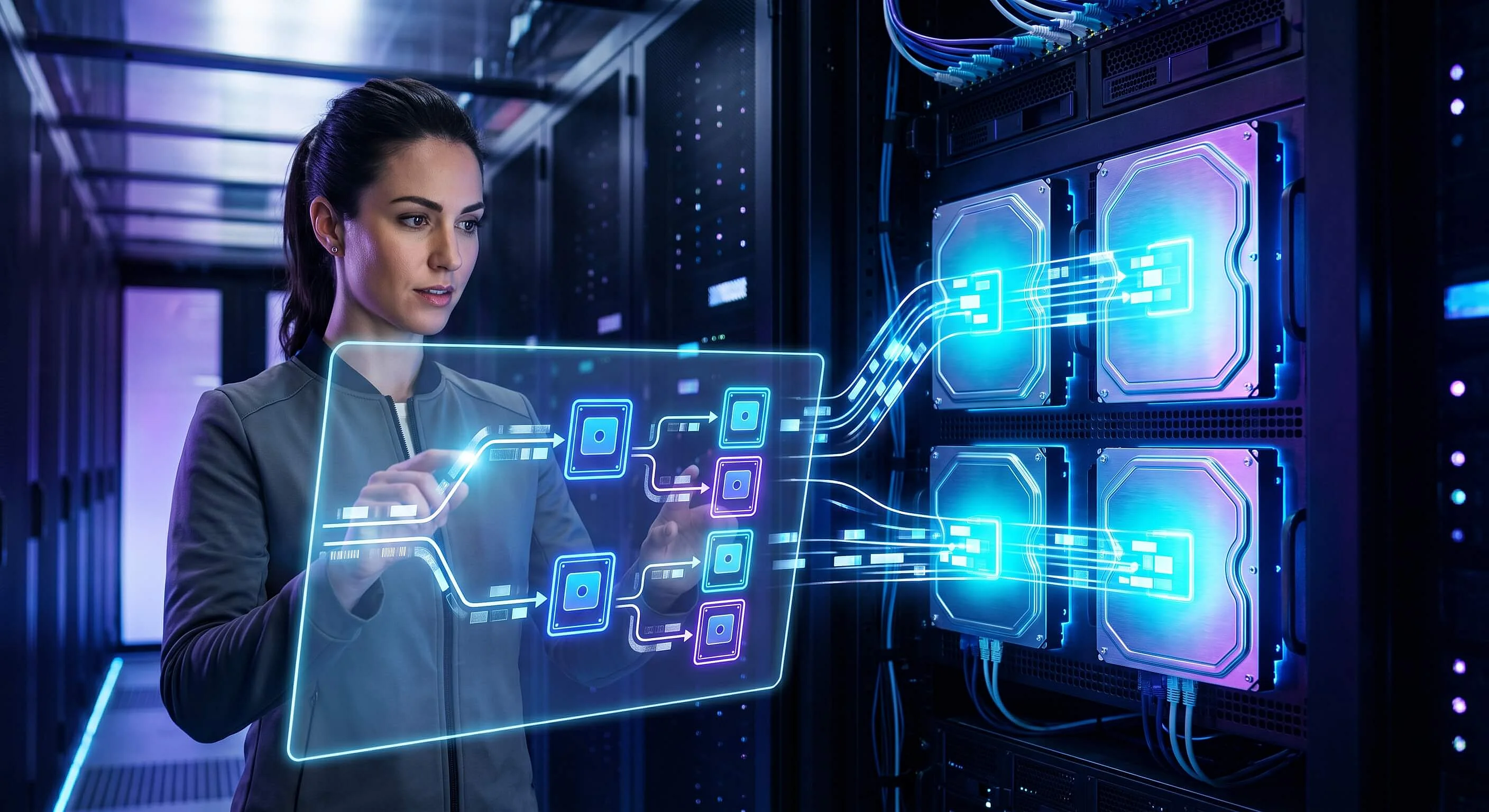 Image: RAID&nbsp;10&nbsp;: un niveau combinant la mise en miroir et le «&nbsp;striping&nbsp;»