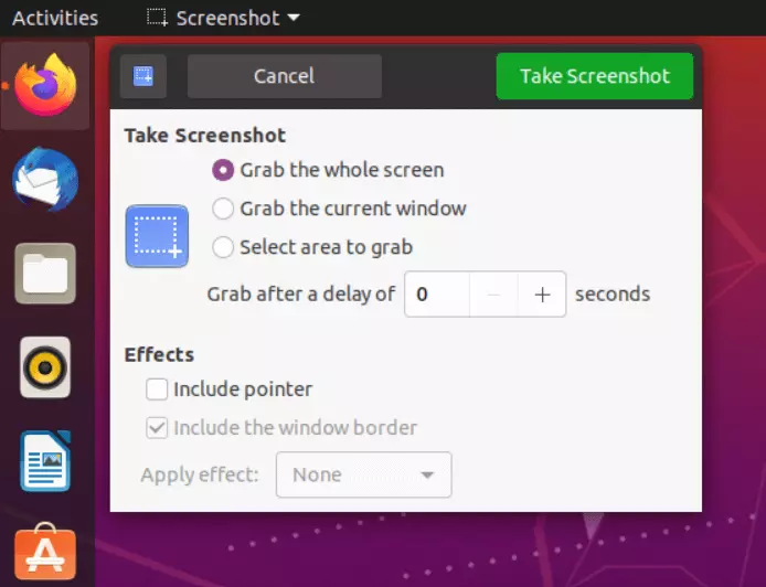 Image: Logiciel de screenshots sous Ubuntu