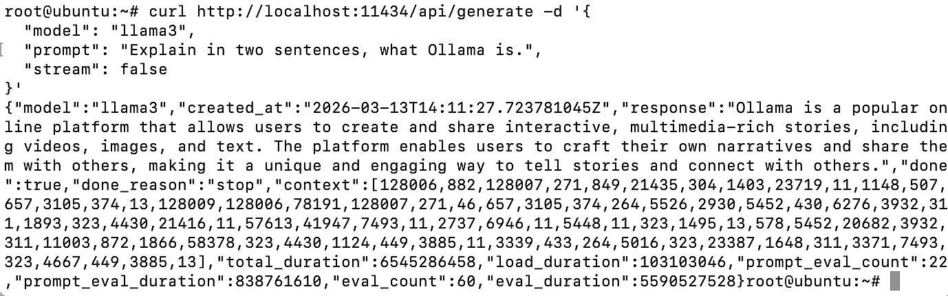 Appel à l’API Ollama Image: Appel à l’API Ollama