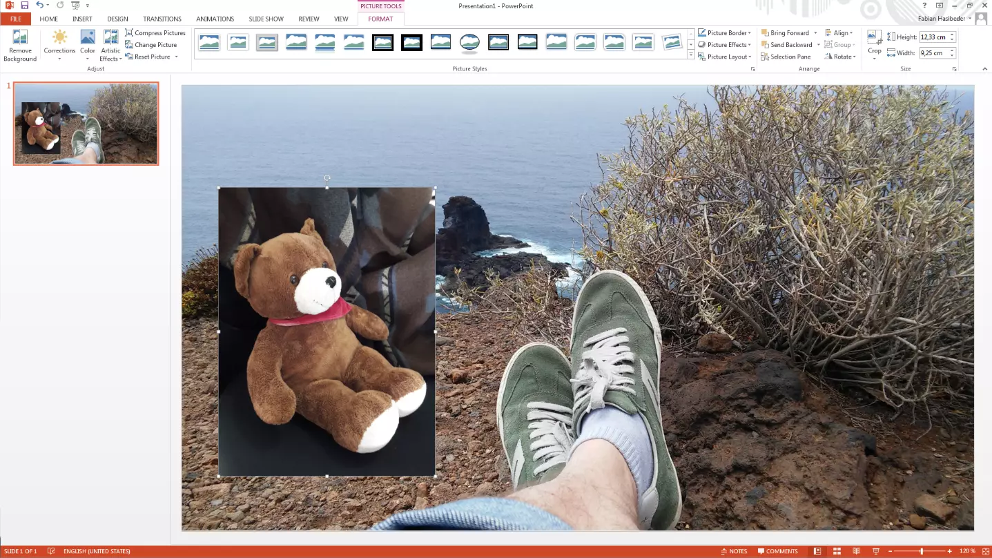 Image: Photo à détourer sur Powerpoint