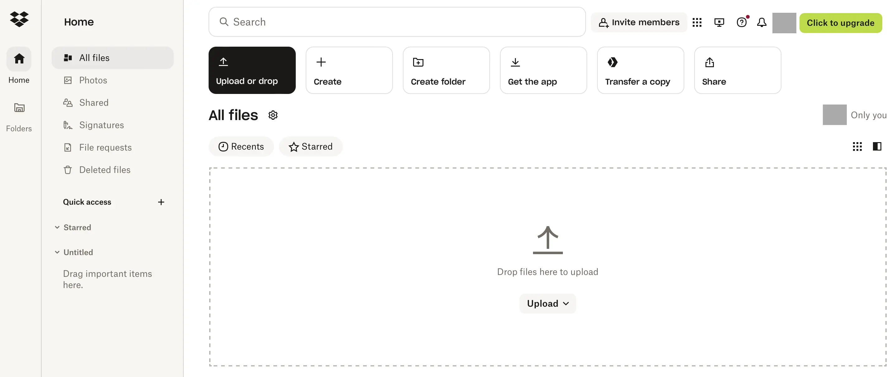 Application Web Dropbox Image: Application Web Dropbox