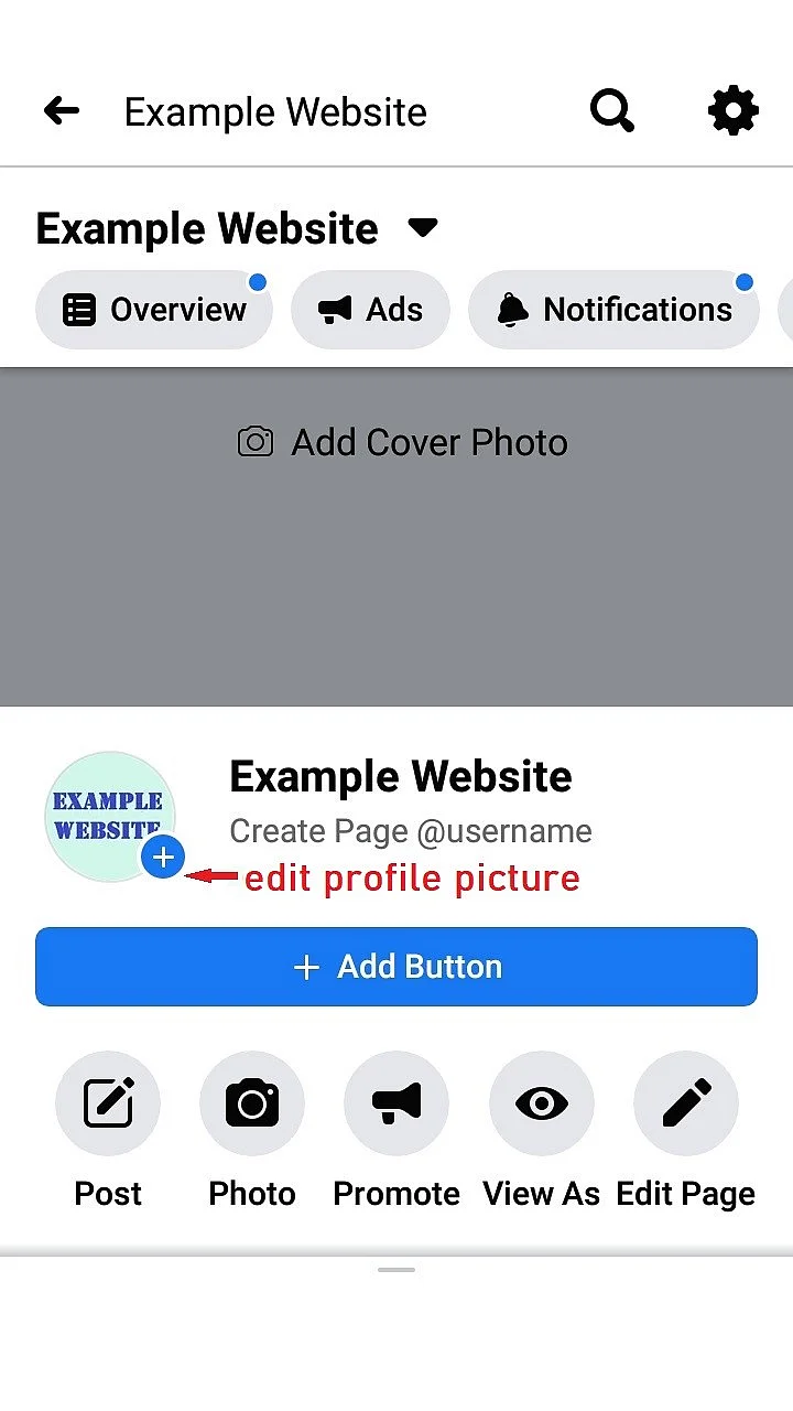 Modifier la photo de profil Facebook sous Android Image: Modifier la photo de profil Facebook sous Android