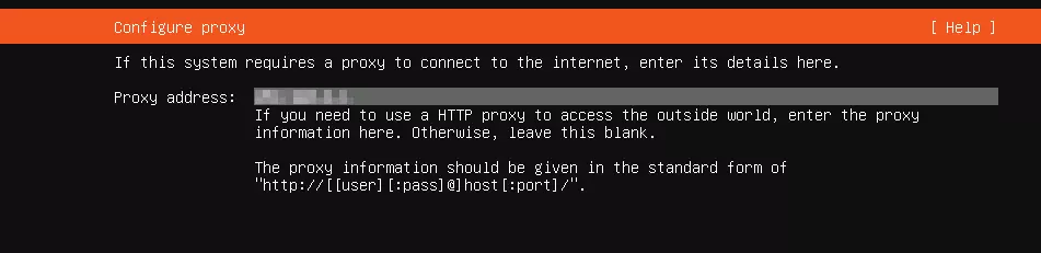 Image: Installation d’un serveur Ubuntu : configuration du proxy