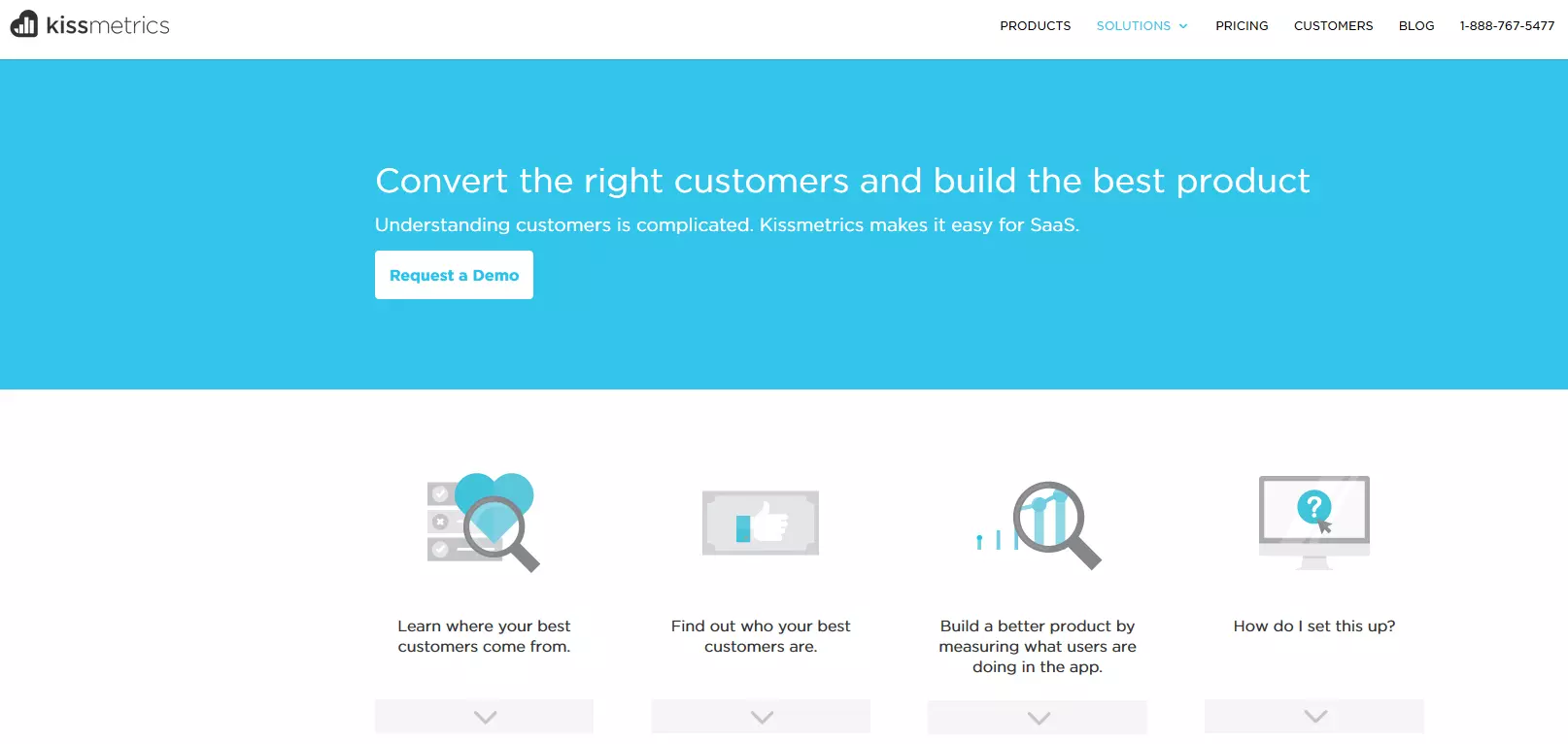 Image: Les fonctions de Kissmetrics