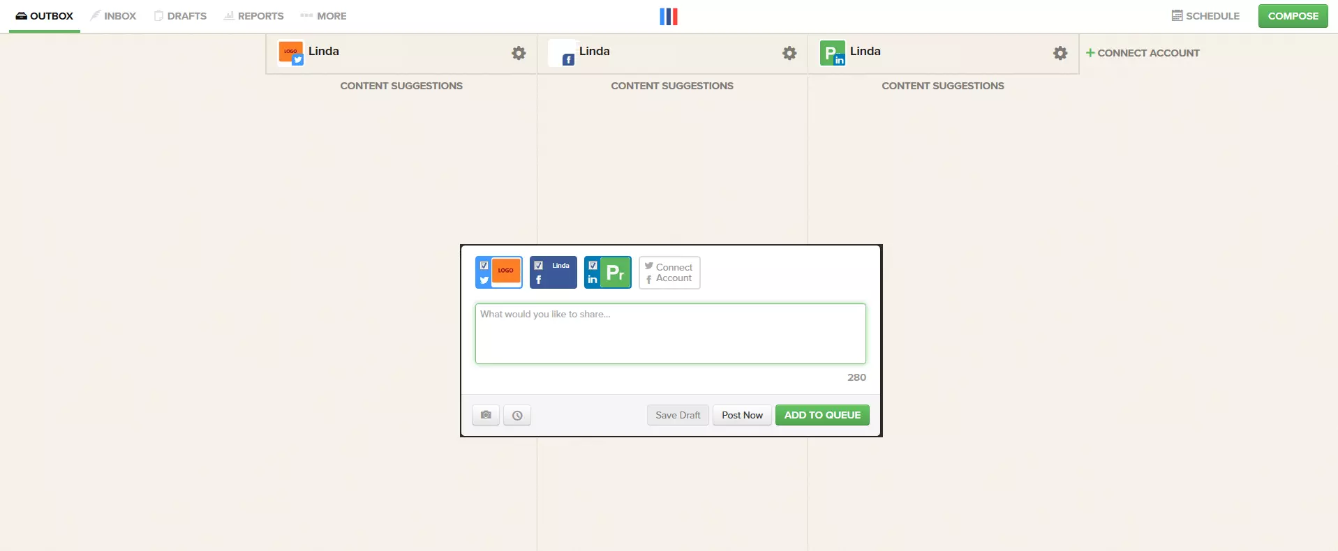 Image: Interface utilisateur de Stacker