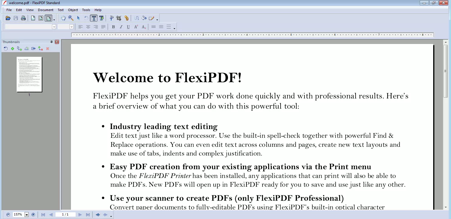 Image: Éditeur PDF FlexiPDF