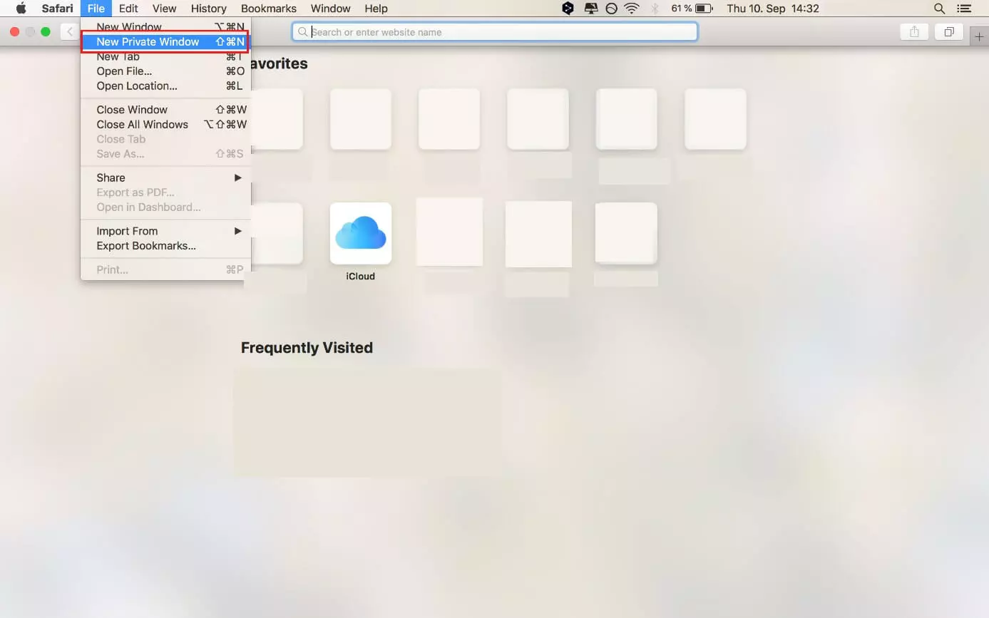 Image: Activer une nouvelle fenêtre privée sur Safari d’Apple