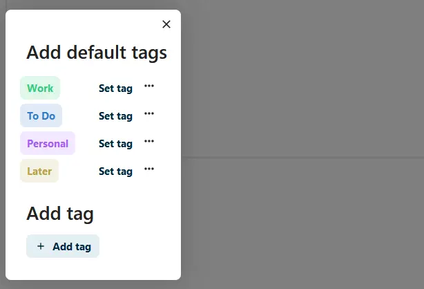 Nextcloud Mail : ajouter des tags Image: Nextcloud Mail : ajouter des tags