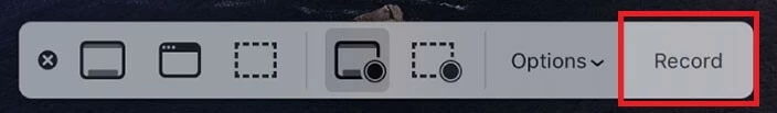 Image: Le bouton de capture pour la capture d’écran vidéo sur MacBook et autres appareils Mac
