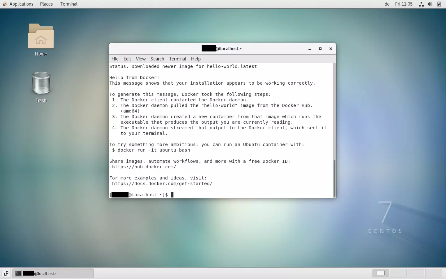 Vérifier l’installation de Docker sur CentOS Vérifier l’installation de Docker sur CentOS