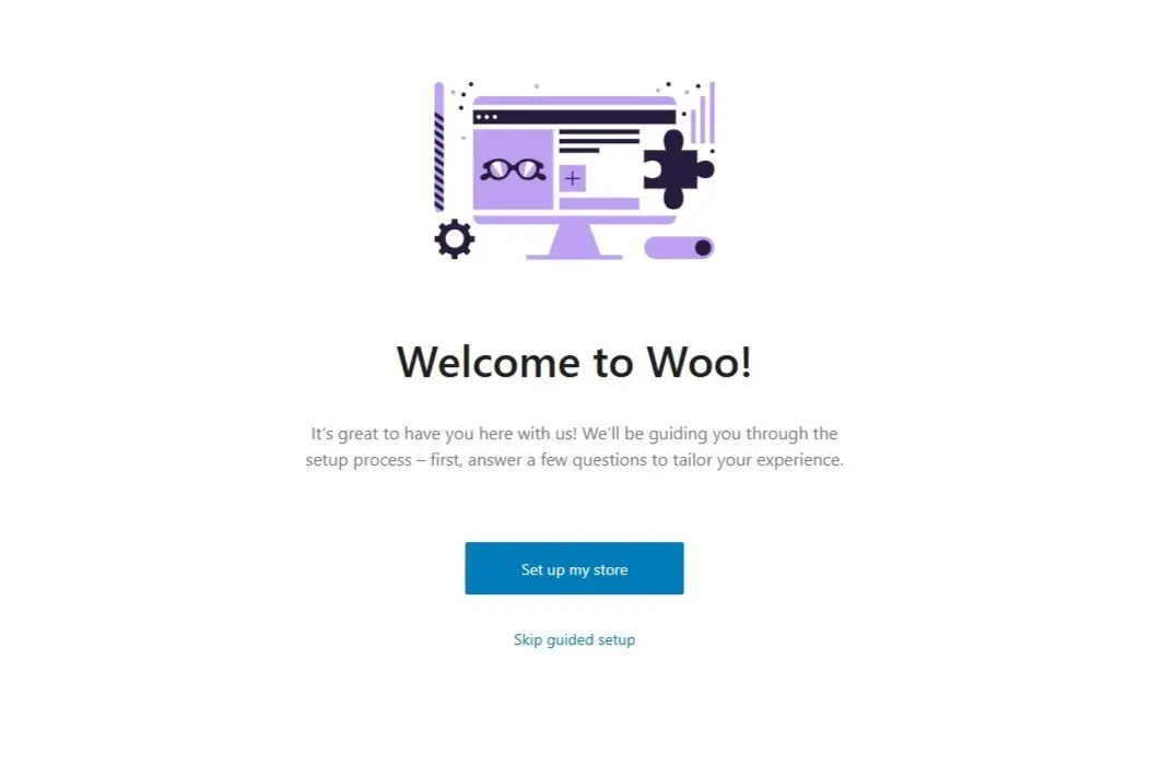 Image: WooCommerce : assistant d’installation
