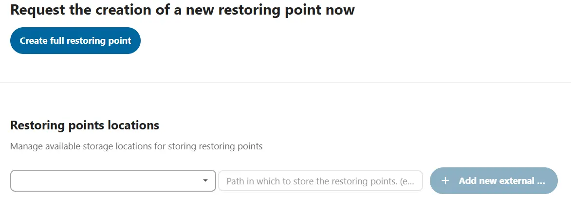 Créer un backup de Nextcloud Image: Créer un backup de Nextcloud