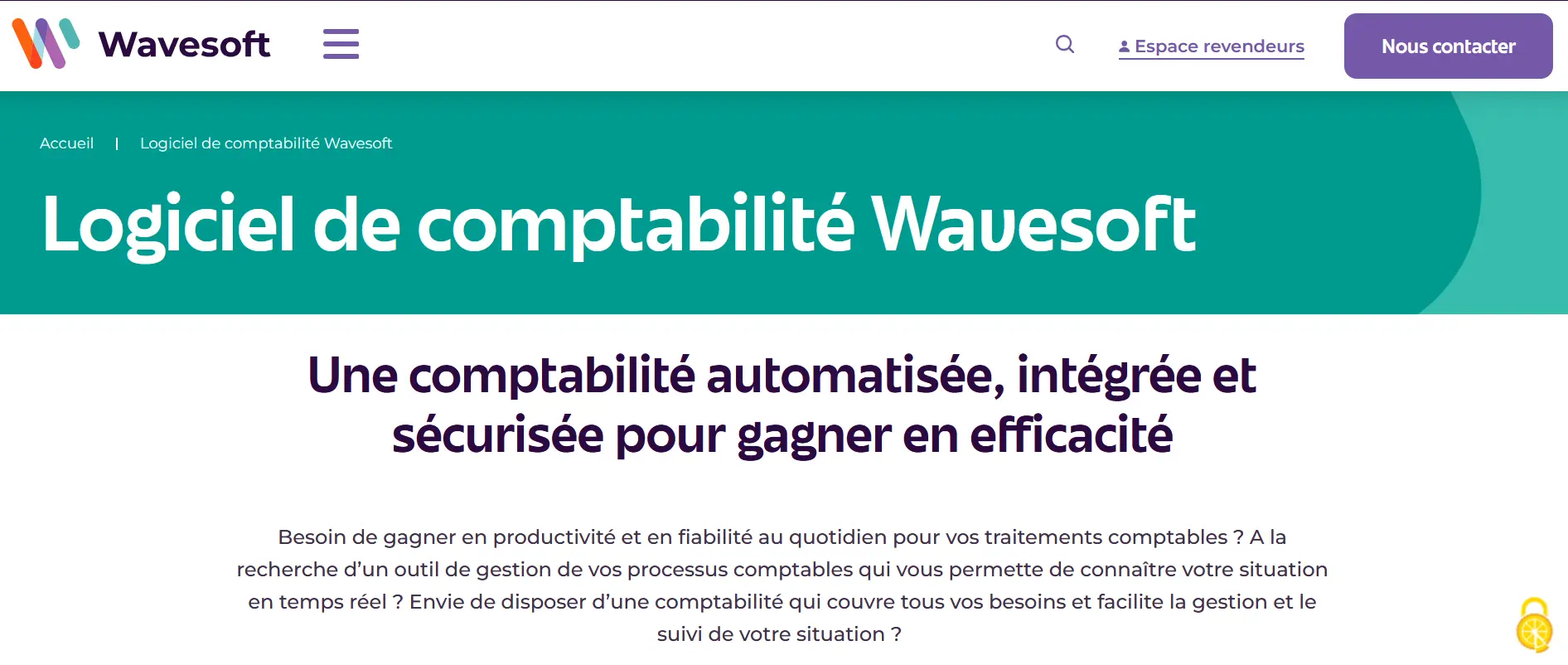Capture d’écran du site Web de Wavesoft Image: Capture d’écran du site Web de Wavesoft