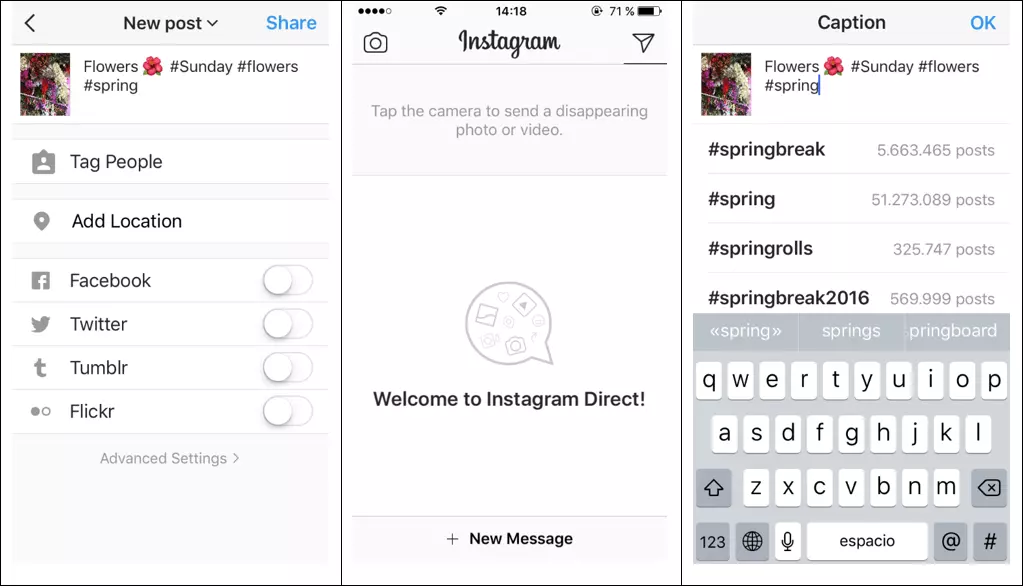 Fonction de partage sur d’autres réseaux sociaux