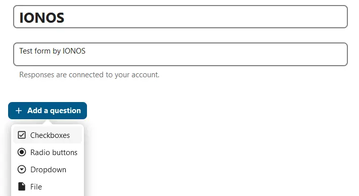 Ajouter une question dans Nextcloud Forms Image: Ajouter une question dans Nextcloud Forms