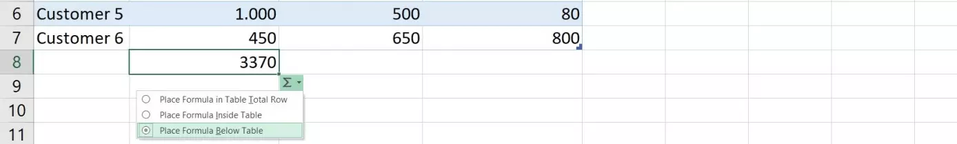 Image: Fonction de correction automatique pour le traitement de la formule : Excel 2016