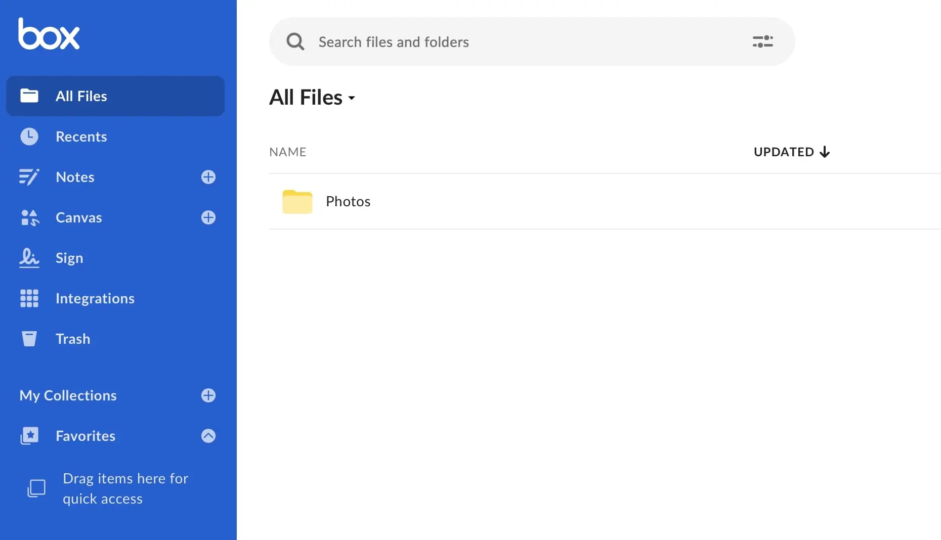 Image: App Web de Box