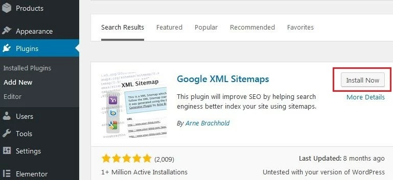 Image: WordPress : Menu Plugin