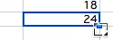 Image: Excel : application de formules par étirement