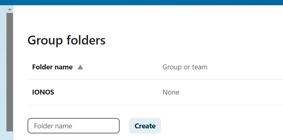 Création d’un group folder Nextcloud Image: Création d’un group folder Nextcloud